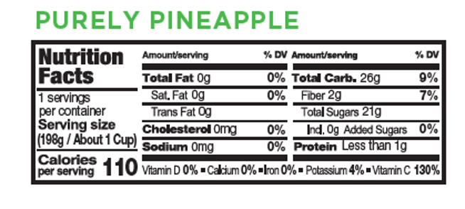 Purely Pineapple True